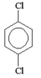 What is the name of the following compound?   A) p-dichlorobenzene B) 1,4-dichlorobenzene C) phenyldichloride D) A and B E) B and C