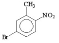 What is the name of the following compound?   A) o-nitro-m-bromotoluene B) 3-bromo-6-nitrotoluene C) m-bromo-o-nitrotoluene D) 5-bromo-2-nitrotoluene E) 2-nitro-5-bromotoluene