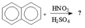 What is the major product from the following reaction?     A) I B) II C) III D) I and II equally E) I and III equally