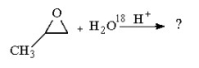 What is the major product of the following reaction?     A) I B) II C) III D) IV E) V