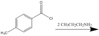 Provide the major organic products of the reaction shown.  