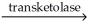 Which of the following coenzymes is required for the enzyme catalyzed reaction shown below? Xylose-5-P + Ribose-5-P   Glyceraldehyde-3-P + Sedoheptulose-7-P A) TPP B) PLC C) THF D) NADH E) NADPH