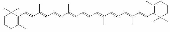 How many isoprene units are in β-carotene?   A) 4 B) 5 C) 6 D) 7 E) 8