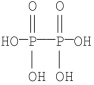 <strong>When phosphoric acid is heated it loses water to form an anhydride known as pyrophosphate or pyrophosphoric acid. What is the structure of pyrophosphoric acid?</strong> A) B) C) D) E)