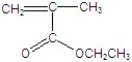 <strong>Draw the monomer for poly(vinyl acetate).</strong> A) B) C) D) E)