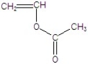<strong>Draw the monomer for poly(vinyl acetate).</strong> A) B) C) D) E)