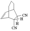 What diene and dienophile would react to give the product below?  
