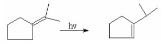 Show the mechanism for the following 1,3-hydrogen shift.  