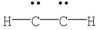 Which of the following is the most likely electronic structure for C<sub>2</sub>H<sub>2</sub>? A)    B)    C)    D) H-C   C-H E)   