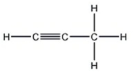 How many carbon-carbon sigma bonds are in the molecule shown? A) 1 B) 2 C) 3 D) 4