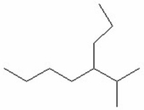 Give the IUPAC name for the following structure.   A) 2-methyl-3-ethylheptane B) 3-ethyl-2-methylheptane C) 5-Isopropyloctane D) 4-Isopropyloctane E) 2-methyl-3-propylheptane