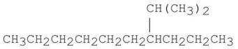 Provide an acceptable name for the alkane shown below.  