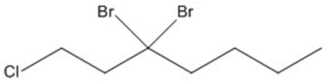 Provide an acceptable name for the compound shown below.  