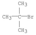 What is the common name for the following structure?   A) isobutyl bromide B) t-Butyl bromide C) neobutyl bromide D) sec-Butyl bromide E) isopropyl methyl bromide