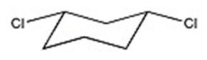 Name the compound shown below.   A) trans-1,2-dichlorocyclohexane B) cis-1,2-dichlorocyclohexane C) trans-1,3-dichlorocyclohexane D) cis-1,3-dichlorocyclohexane E) trans-1,4-dichlorocyclohexane
