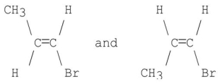 What is the relationship between the following compounds?   A) configurational isomers B) conformational isomers C) constitutional isomers D) structural isomers E) positional isomers