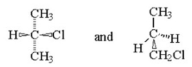 What is the relationship between the following compounds?   A) constitutional isomers B) enantiomers C) diastereomers D) conformational isomers E) superimposable without bond rotation