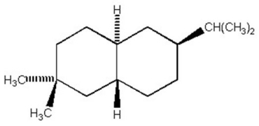 How many asymmetric centers are present in the compound shown below?   A) 1 B) 2 C) 3 D) 4 E) 5