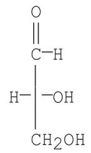 The configuration of R-(+) -glyceraldehyde is as follows:   What is the absolute configuration of (-) -lactic acid?   A) R configuration B) L configuration C) S configuration D) R and S configuration E) D and L configuration