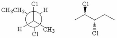 Which of the following terms best describes the pair of compounds shown: enantiomers,diastereomers,or the same compound?  