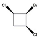 Label the molecule shown as chiral or achiral.  