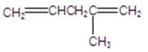 Name the structure.   A) 2-methyl-2,4-pentadiene B) 4-methyl-1,4-pentadiene C) 2-methylene-4-pentene D) 4-methylene-2-pentene E) 2-methyl-1,4-pentadiene