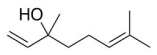 Linalool is a major compound present in the essential oil of coriander.How many degrees of unsaturation are present in this molecule?   A) 2 B) 3 C) 4 D) 5 E) 6
