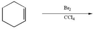 What configurations are found in the product(s) of the reaction below?   A) 1R,2R only B) 1S,2S only C) 1R,2S only D) an equal mixture of 1R,2R and 1S,2S E) an equal mixture of 1R,2R and 1R,2S