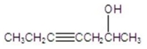 Name the following compound.   A) 3-heptyn-6-ol B) 3-hepten-6-ol C) 4-hepten-2-ol D) 4-heptyn-2-ol E) 4-heptan-2-ol
