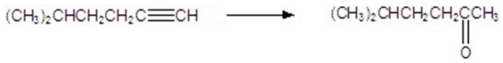 Give the best reagents for the reaction.   A) H<sub>2</sub>SO<sub>4</sub>,HgSO<sub>4</sub>,HgSO<sub>4</sub> B) 1) disiamylborane,2.HO<sup>-</sup>,H<sub>2</sub>O,H<sub>2</sub>O<sub>2</sub> C) K<sub>2</sub>Cr<sub>2</sub>O<sub>7</sub>,H<sup>+</sup> D) NaOCl E) H<sub>2</sub>,Pd