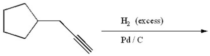 Provide the structure of the major organic product of the following reaction.  
