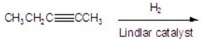 Give the major organic product for the reaction.   A) CH<sub>3</sub>CH<sub>2</sub>CH<sub>2</sub>CH<sub>2</sub>CH<sub>3</sub> B)    C)    D)    E)   