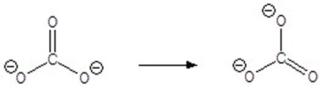 Draw the arrows to go from one resonance structure to another.  