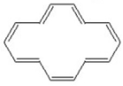 Classify the compound below as aromatic,antiaromatic,or nonaromatic.Assume planarity of the π network.  