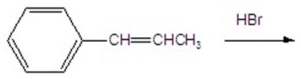 Give the major organic product for the reaction.   A)    B)    C)    D)    E)   
