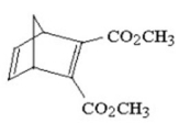 What diene and dienophile would react to give the product below?  