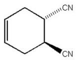 What diene and dienophile should be used to synthesize the compound below and its enantiomer?  