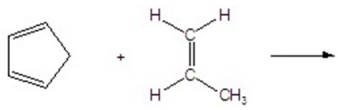 Draw the major product of the reaction.  