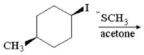 Provide the structure of the major organic product in the following reaction.  