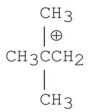 Which of the following carbocations is the most stable? A)    B)    C)    D)    E)   