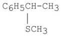 When (S) -1-bromo-1 phenylethane undergoes an S<sub>N</sub>1 reaction with methanethiol (CH<sub>3</sub>SH) ,the product is the compound shown.What is/are the configuration(s) of the product obtained from this reaction?   A) S only B) R only C) a mixture of the enantiomers,with slightly more S than R D) a mixture of the enantiomers,with slightly more R than S