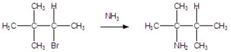 Identify the mechanism.   A) SN1 B) SN2 C) E1 D) E2 E) none of the above
