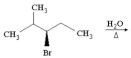 Provide the structure of the major organic product which results in the following reaction.  