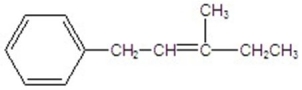 Give the major product for the following E2 reaction.   A)    B)    C)    D)    E) none of the above