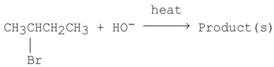 What is the major product of the following E2 reaction?   A)    B) CH<sub>3</sub>CH<sub>2</sub>CH   CH<sub>2</sub> C)    D)    E)   