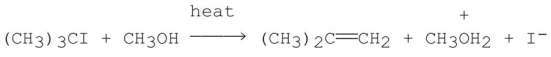 Consider the following experimental data for the rate of the reaction given below:     What is the mechanism for the reaction? A) first order,S<sub>N</sub>1 B) first order,S<sub>N</sub>2 C) first order,E1 D) first order,E2 E) none of the above
