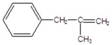 Give the major product for the following E1 reaction.   A)    B)    C)    D)    E)   