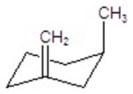 Give the major product for the following E1 reaction.   A)    B)    C)    D)    E) no reaction