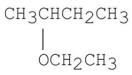 What is the major product of the following reaction?   A) CH<sub>2</sub> <sub> </sub>   CHCH<sub>2</sub>CH<sub>3</sub> B) CH<sub>3</sub>CH   CHCH<sub>3</sub> C)    D) CH<sub>3</sub>CH<sub>2</sub>CH<sub>2</sub>CH<sub>2</sub>OCH<sub>2</sub>CH<sub>3</sub> E)   