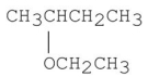 What is the major product of the following reaction?   A) CH<sub>2</sub> <sub> </sub>   CHCH<sub>2</sub>CH<sub>3</sub> B) CH<sub>3</sub>CH   CHCH<sub>3</sub> C)    D) CH<sub>3</sub>CH<sub>2</sub>CH<sub>2</sub>CH<sub>2</sub>OCH<sub>2</sub>CH<sub>3</sub> E)   